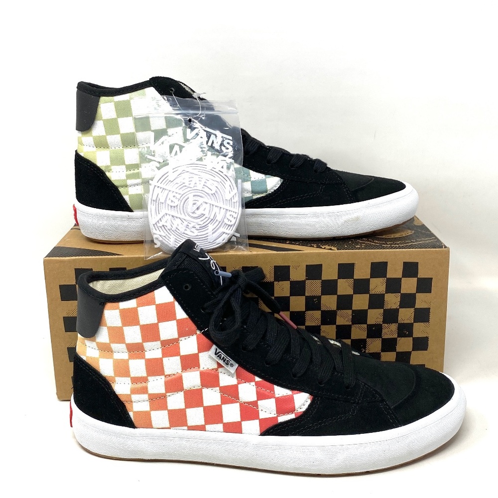 💖MEGA SALE💖VANS The Lizzie Checkerboard Multi Women Canvas VN0A4BX1BML